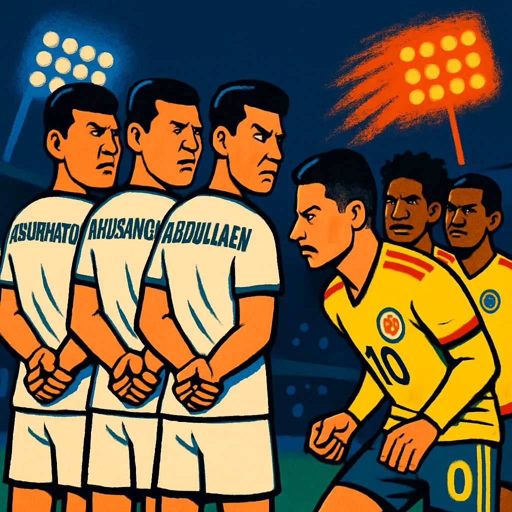 Uzbekistan v Colombia